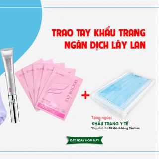 Tặng 07 khẩu trang khi mua Kem dưỡng mắt Hanco