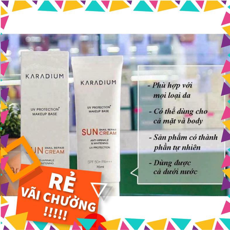 Kem chống nắng trắng da Karadium Sun Cream SPF 50 PA+++