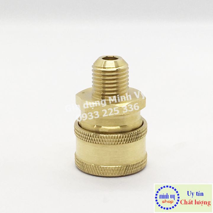 Khớp nối nhanh cái 3/8 inch - ren ngoài 14mm lồi