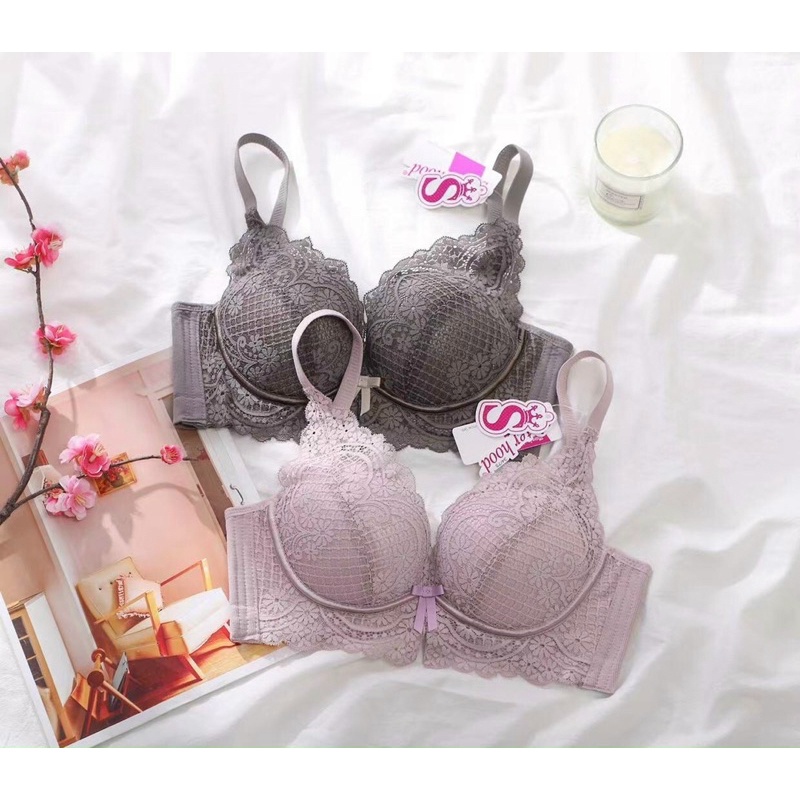 Áo Lót Sisterhood, Bộ Đồ Lót Ren Thái Lan Cao Cấp Đệm ThôngHơi Siêu Mềm Dày 3cm