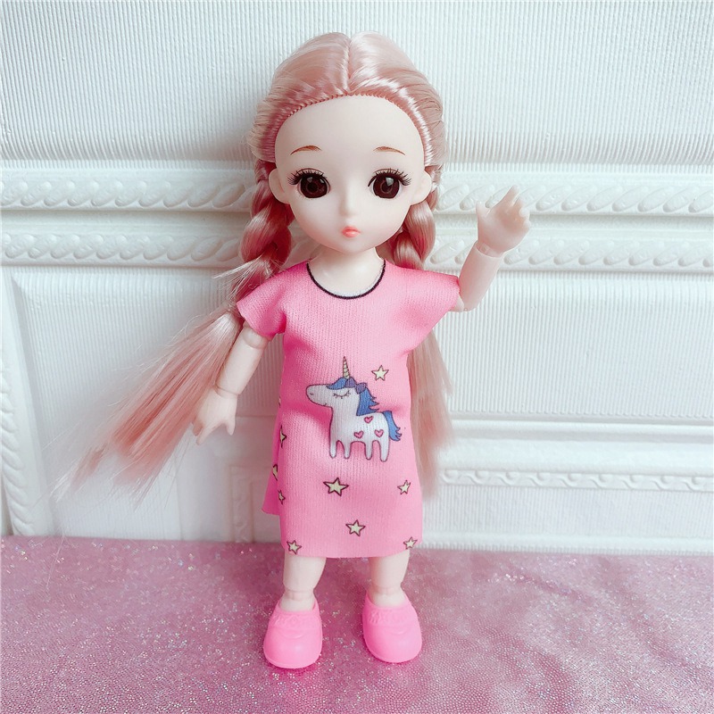 Búp Bê Barbie Kích Thước Cao 17cm