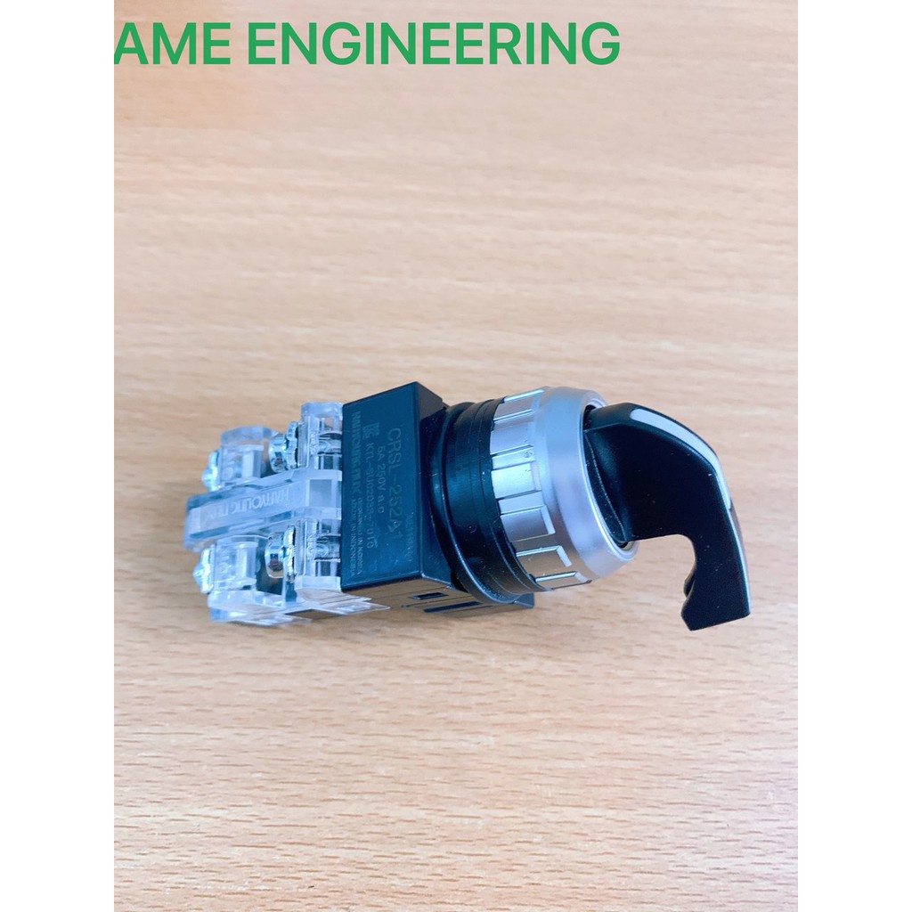 Chuyển mạch 2 vị trí CRSL-252A1, Ø25, tiếp điểm 1NO + 1NC