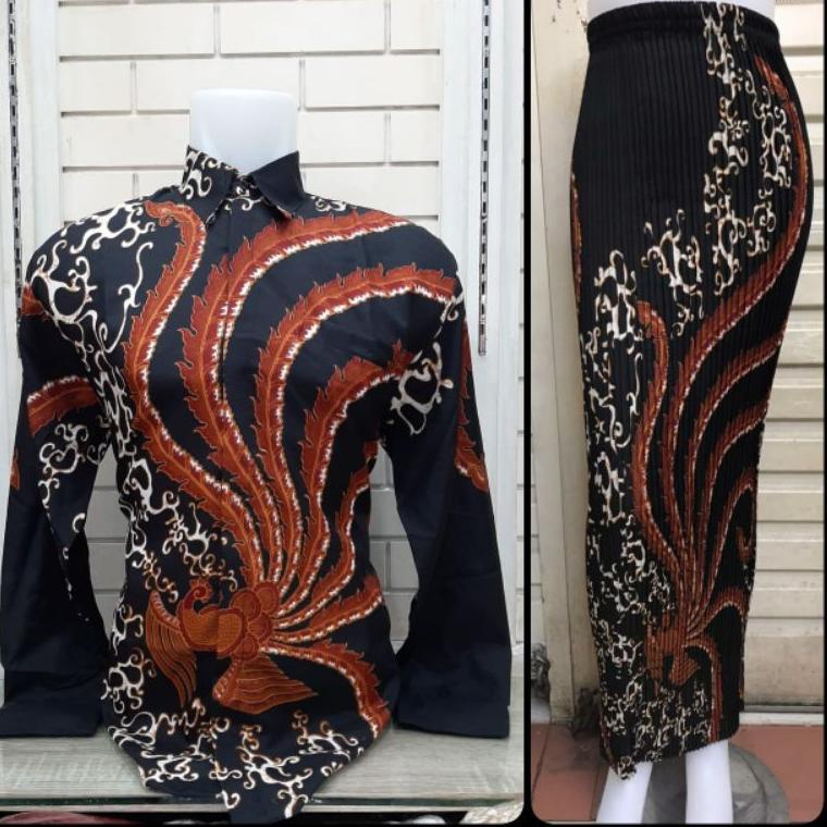 Tốt để mặc. Áo sơ mi + chân váy cho cặp đôi ajc kebaya 52