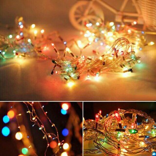 Dây đèn led nhấp nháy nhiều màu 8m