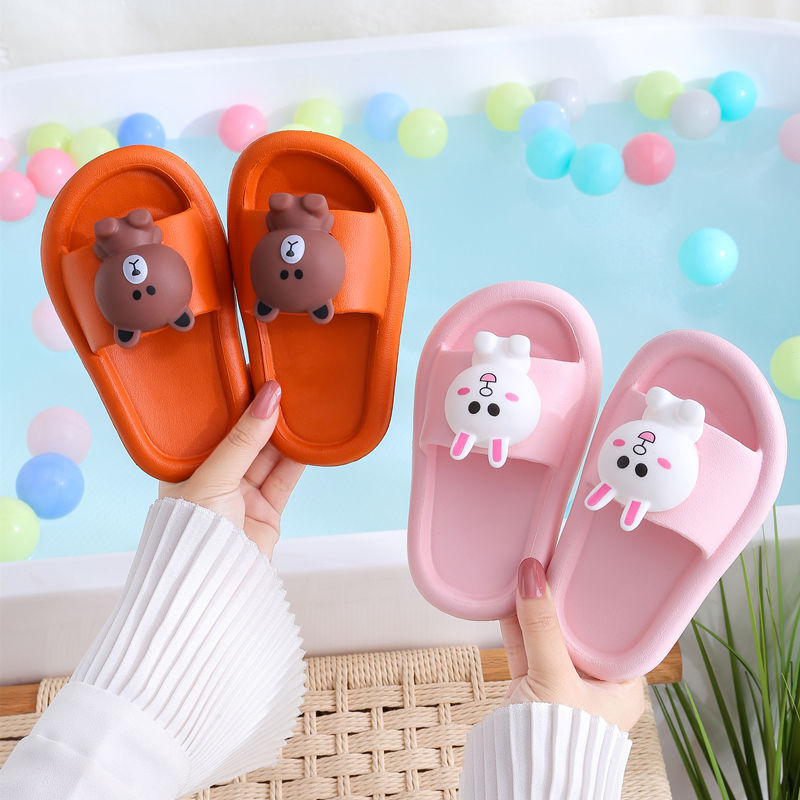 Dép đi trong nhà tắm chống trượt thiết kế dễ thương phong cách Hàn Quốc