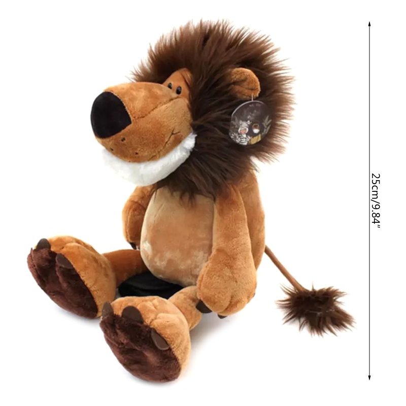 Sư Tử Nhồi Bông Trang Trí Đáng Yêu