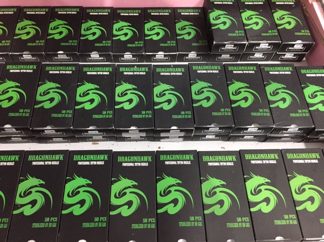 Kim xăm 9M1 cao cấp Tráng Bạc hãng Dragon