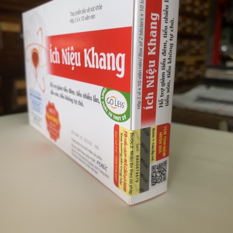 Ích Niệu Khang - tiểu nhiều, tiểu không tự chủ