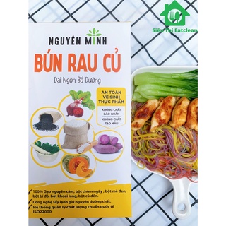 Bún rau củ giảm cân Eatclean Nguyên Minh hộp 300g, bún rau củ ealthy cho người ăn kiêng, giá tốt thực đơn