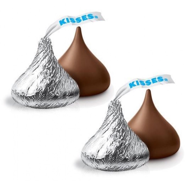 🤎[HSD 09/2022] Kẹo Chocolate Hershey’s Kisses Milk Chocolate Gói 1,58 Kg Của Mỹ — Hương vị ngon, hấp dẫn🤎