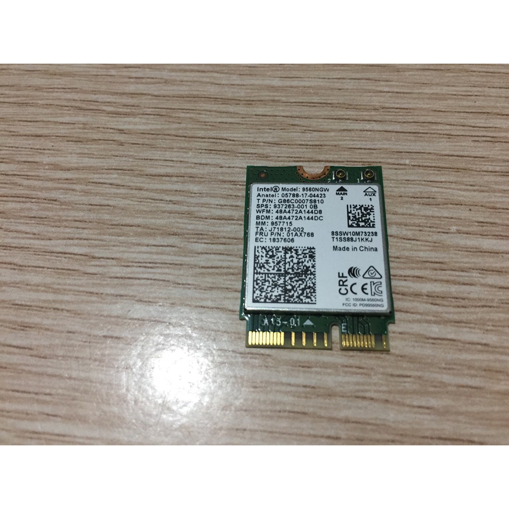 Card wifi laptop Intel® Wireless-AC 9560, Dual Band Wireless-AC 7265, Dual Band Wireless-AC 3165, Intel® Wireless-N 7260 | BigBuy360 - bigbuy360.vn