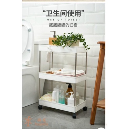 Kệ Di Động Để Đồ Đa Năng 3-4 Tầng Có Bánh Xe Di Chuyển Tiện LợiFREESHIPKệ Để Đồ Nhà Bếp