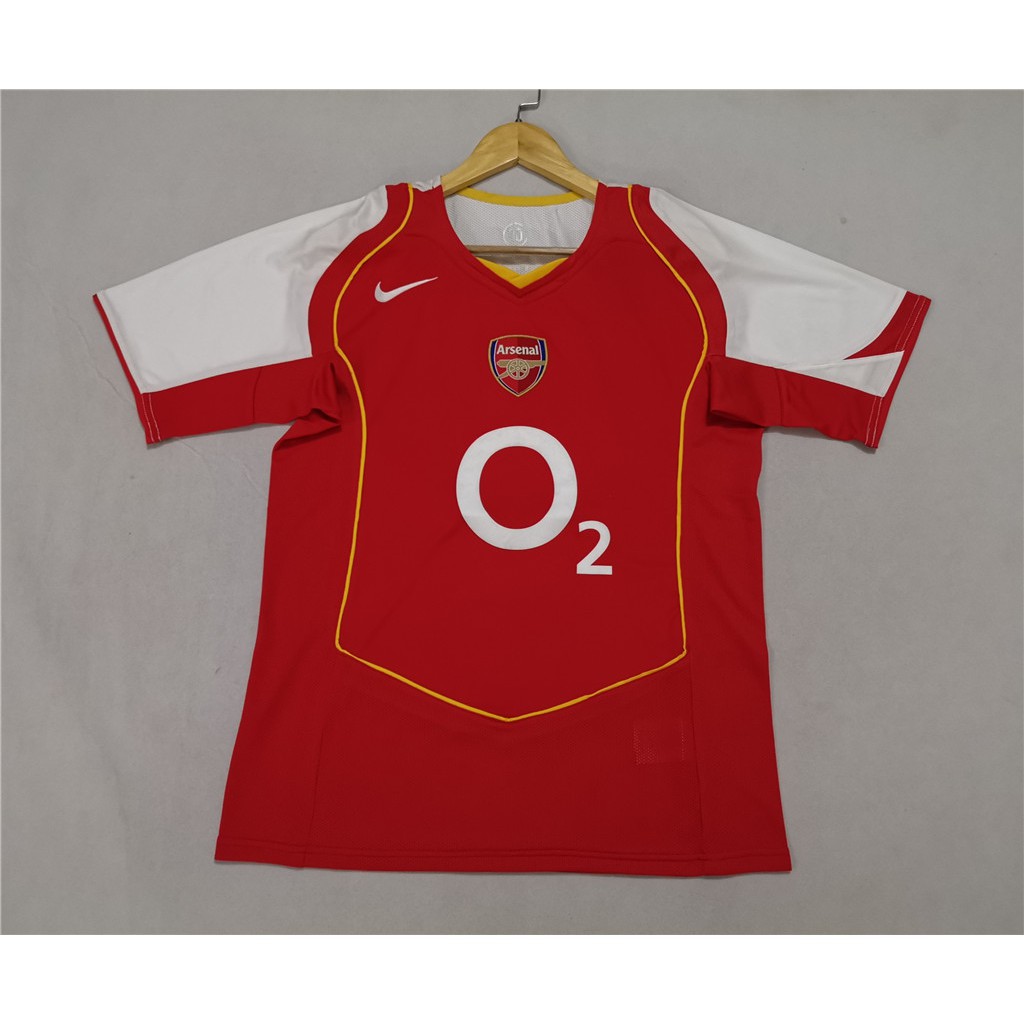 Áo thun in logo độ tuyển Arsenal 2002/04 2004/05 1991-1993 1994-1995 phong cách retro