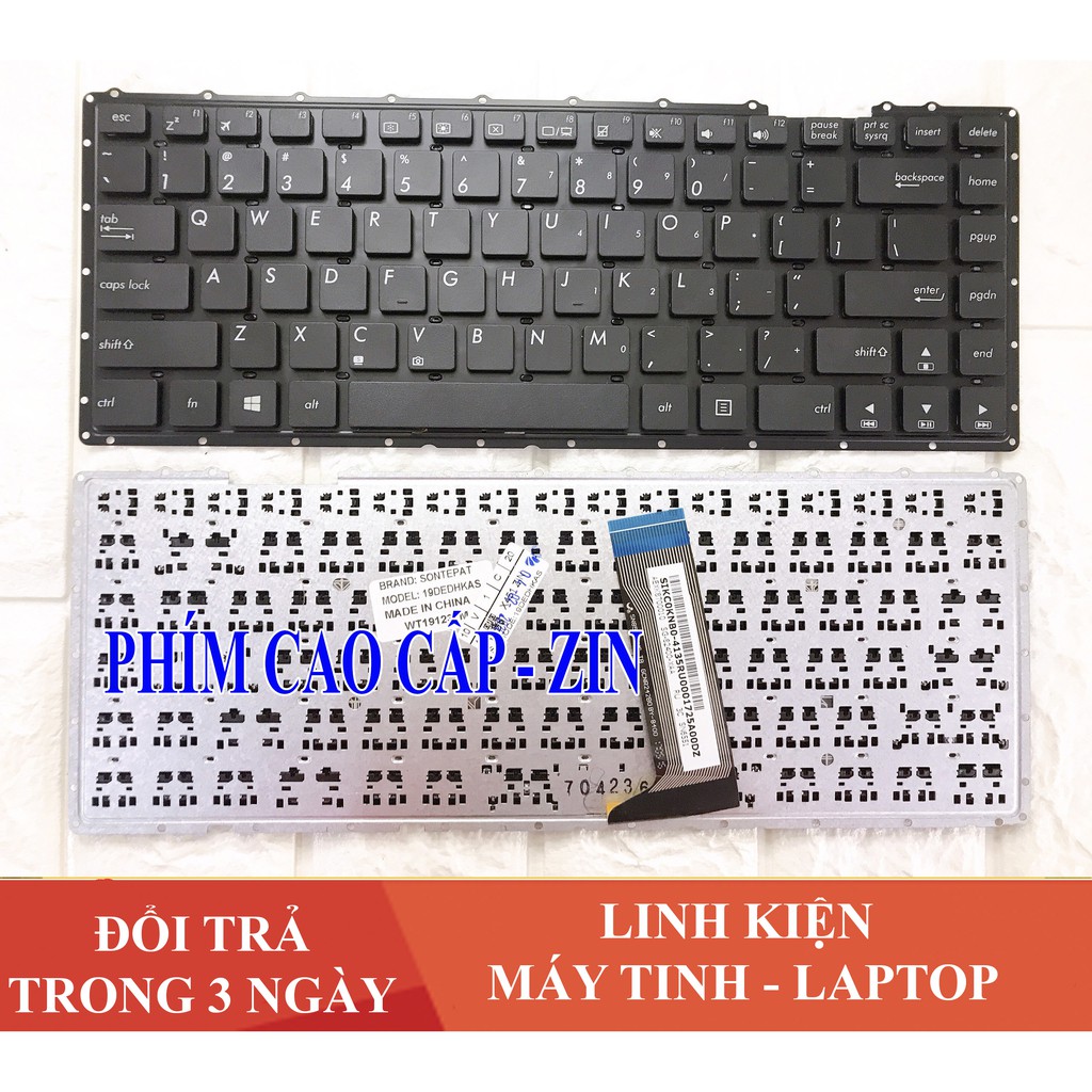 Bàn Phím Laptop Asus X451 X454 X453 F451 L455L F454L X455C K455 F455 (Phím Trong Máy Phải Hàn DÀNH CHO THỢ)