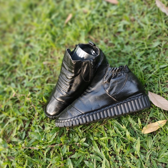 Boots Bốt size 38.5 Da thật second-hand B017- Đồ Si Bon