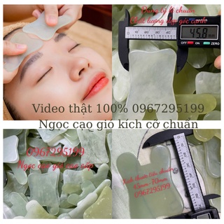 Ngọc cạo gió mặt spa giúp sáng da,nâng cơ,giảm nhăn.