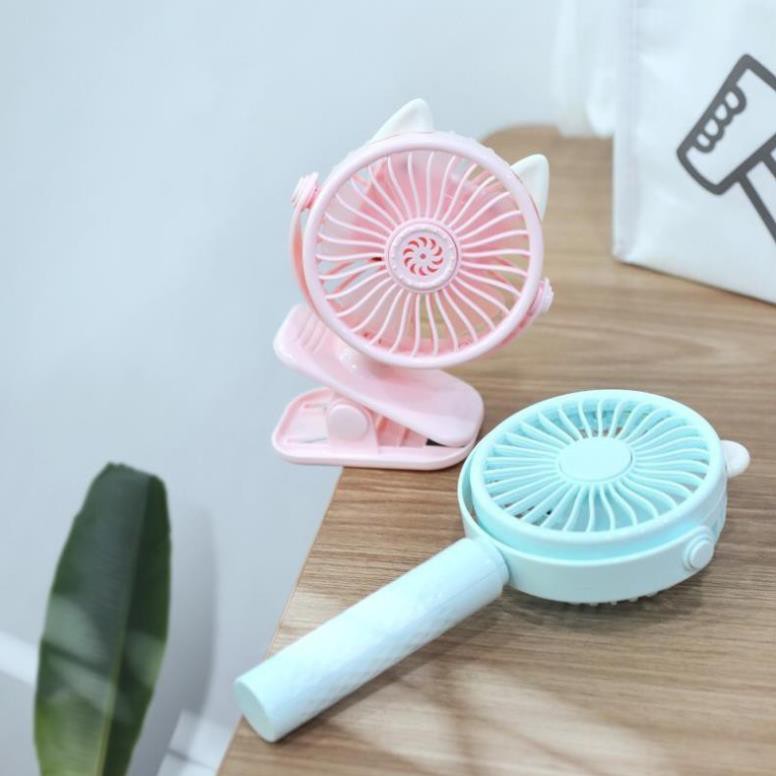 [Mã ELFLASH5 giảm 20K đơn 50K] Quạt kẹp bàn kiêm cầm tay⭐ FREE SHIP ⭐mã RG589 | BigBuy360 - bigbuy360.vn