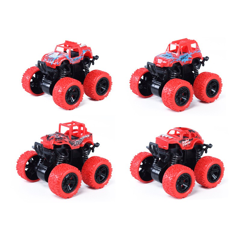 Đồ chơi Xe Ô Tô, Xe Địa Hình Đồ Chơi Quán Tính, Bánh Đà Cho Bé - Có âm thanh rất vui khi chuyện động