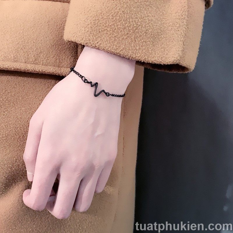 Lắc tay hình Zigzag sành điệu nhiều màu