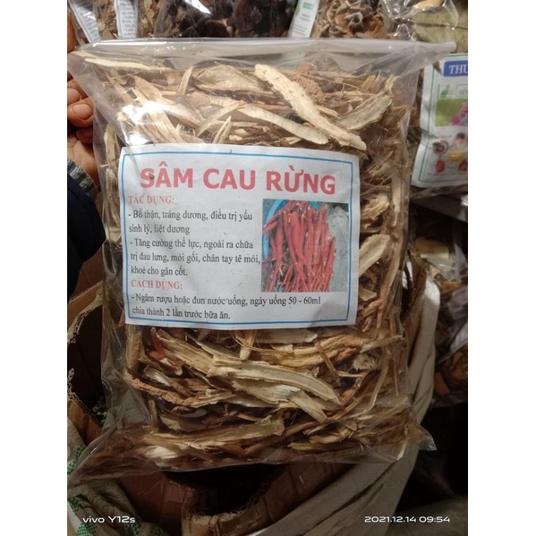 Sâm cau đỏ khô 1 kg chuẩn rừng