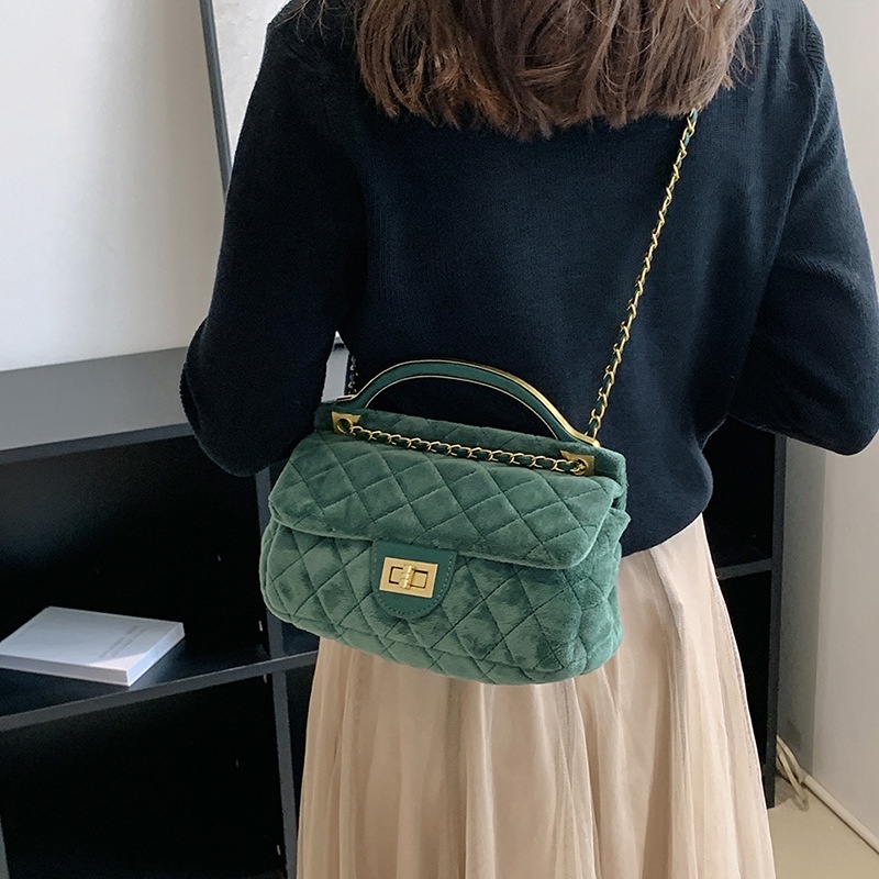 Túi xách tote JASMIN NOIR có dây đeo mắt xích thời trang cho nữ