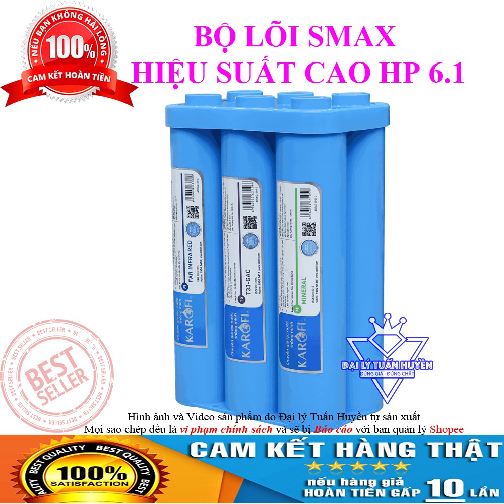 BỘ LÕI SMAX HIỆU SUẤT CAO HP 6.1 KAROFI CHÍNH HÃNG