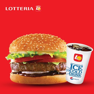 E Voucher Lotteria Snack Teriyaki Burger + Pepsi