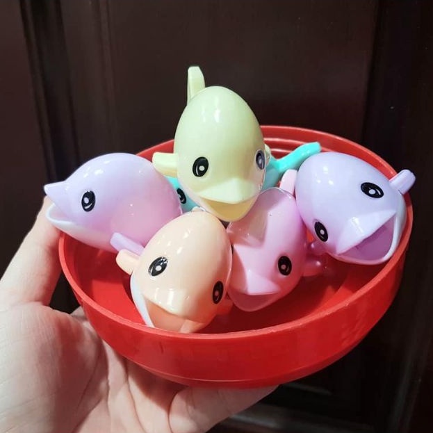 Combo 2 cái gọt chuốt bút chì hình Cá Heo dễ thương