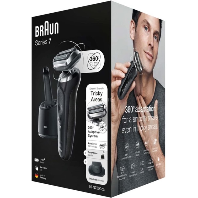 Máy cạo râu Braun Series 7 70-N7200cc, made in Germany