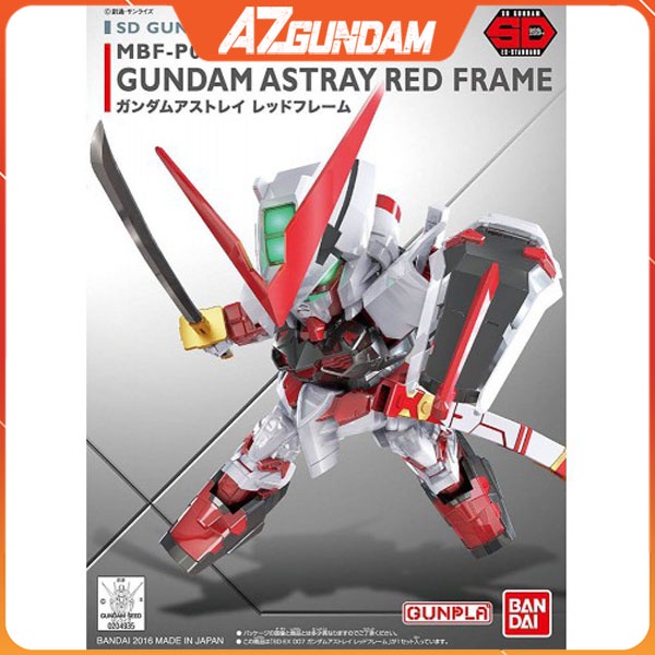 Mô Hình Lắp Ráp Gundam SD EX Astray Red Frame Gundam