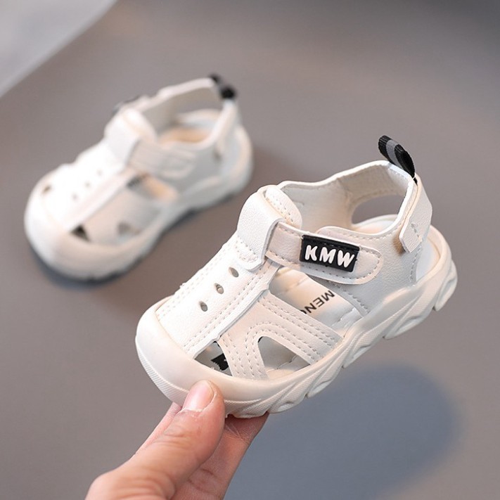 Giày Trẻ Em Bé Trai Xuân Hè Đế Mềm Baotou KIDS