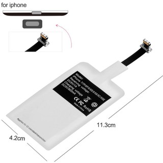 Miếng Dán Sạc Không Dây Qi Cho Iphone Android Micro Usb