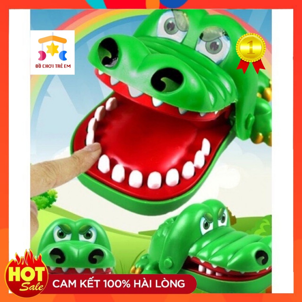 Đồ Chơi Cá Sấu Cắn Tay Thử Thách Lòng Can Đảm Dành Cho Bé Rio Store Toys