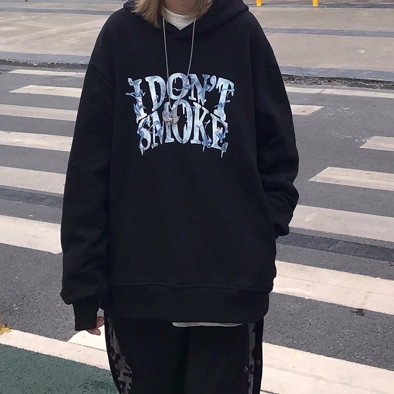Áo hoodie màu đen ORDERTAOBAO