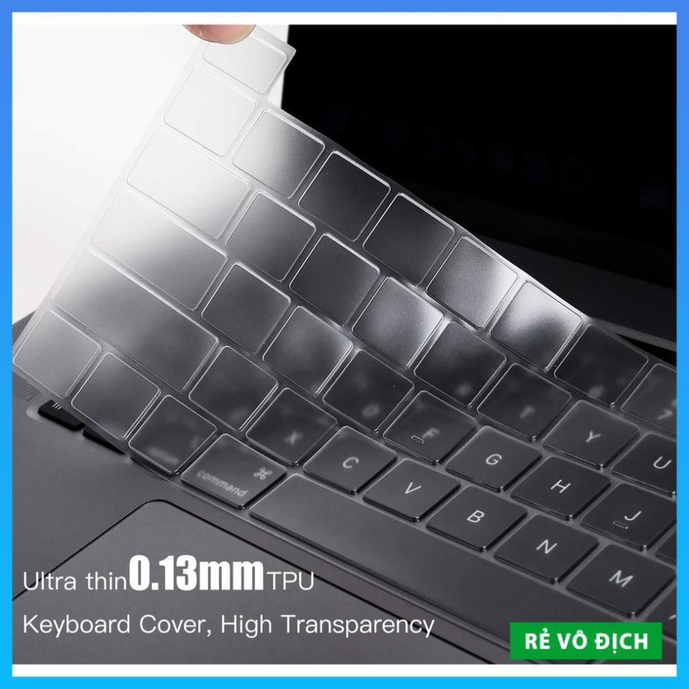 [Rẻ Vô Địch] Miếng Lót, Phủ bàn phím Macbook Pro 16 inch A2141 (2019 -2020) - Chất Liệu Silicon Chống Nước