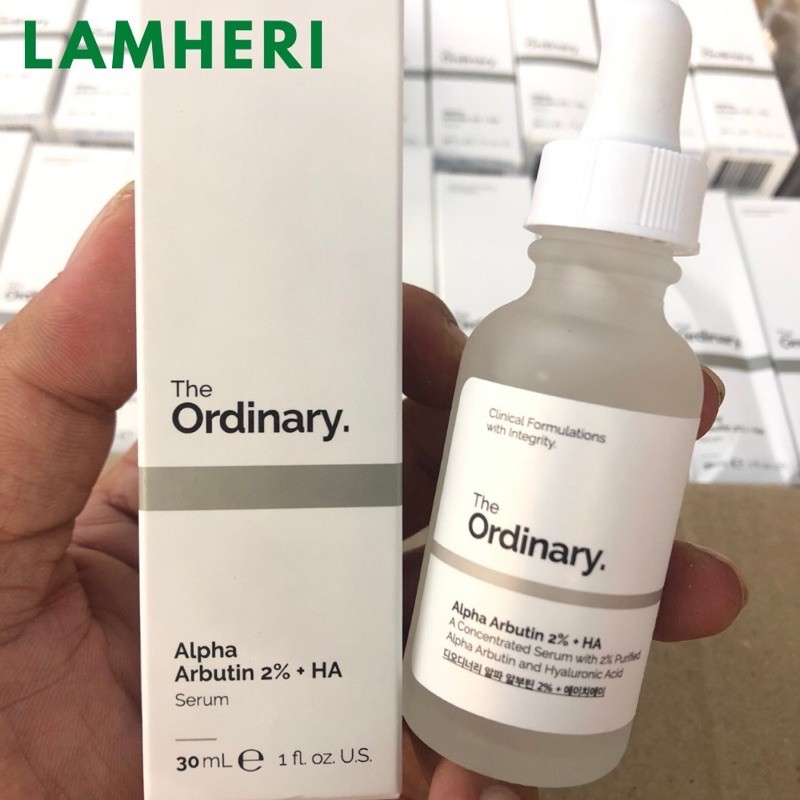 Dưỡng trắng da Alpha Arbutin 2% + HA - The Ordinary