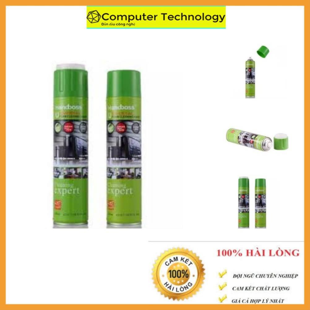 Bình xịt tạo bọt,tẩy rửa đa năng hanboss lọ 650ml.Tẩy mọi loại vết bẩn cứng đầu - Computer Technology