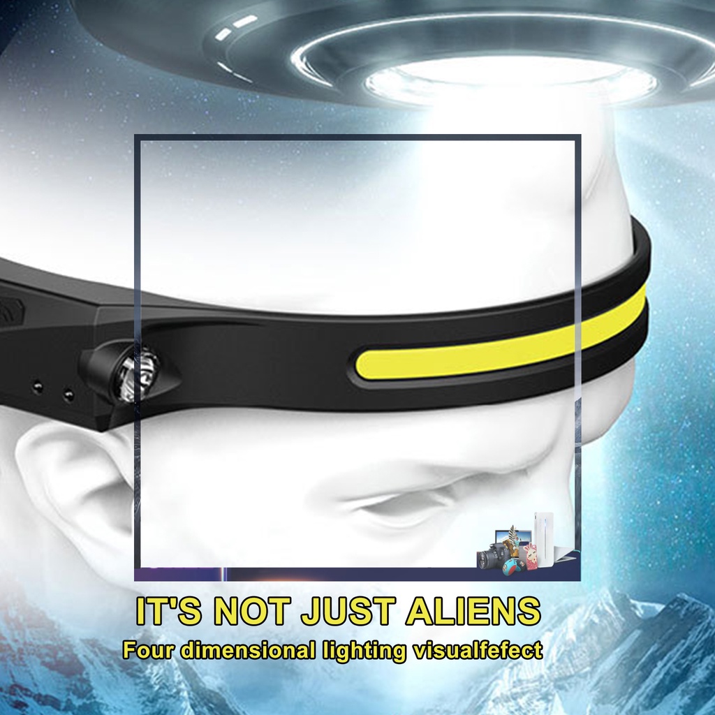 Đèn LED đeo trán chống thấm nước 350lm