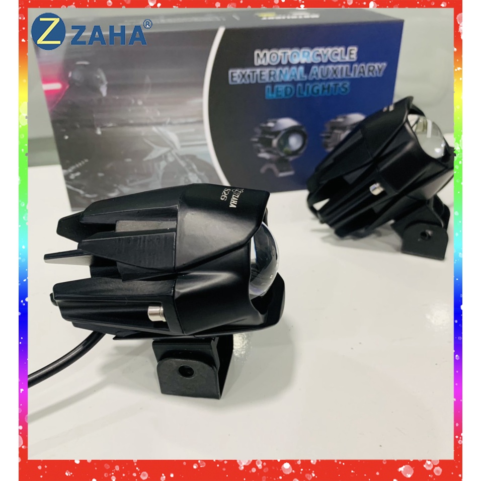 Đèn Trợ sáng S26 40W ZAHA 4000lm SIÊU SÁNG dành cho ô tô moto xe máy