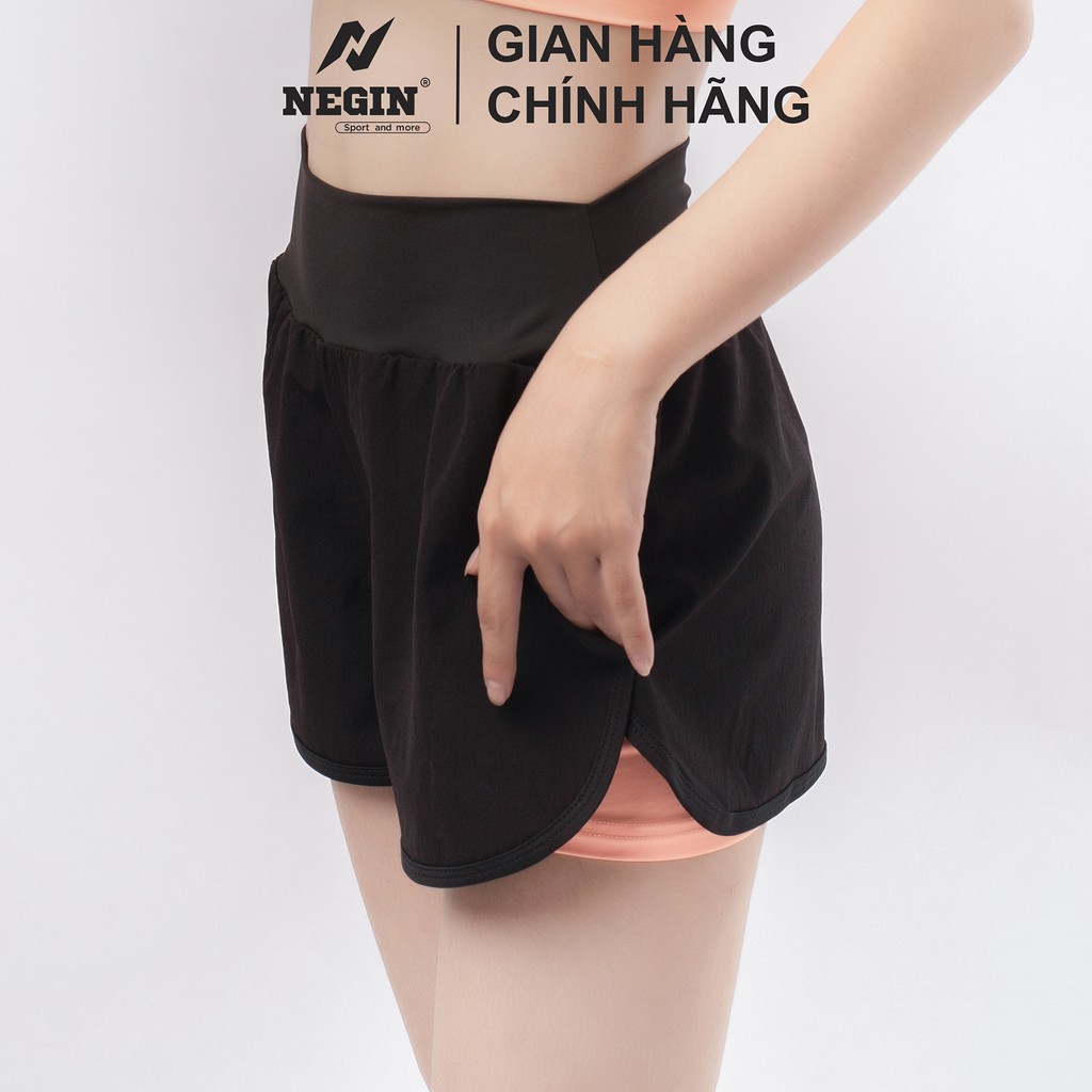 Quần đùi Negin 2 lớp thể thao