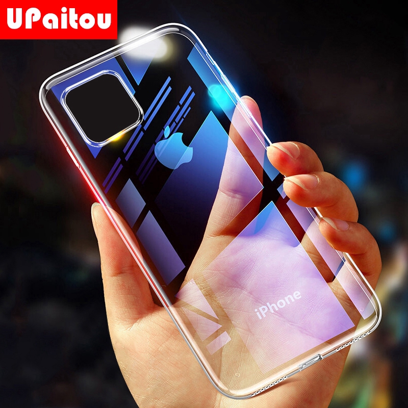 Ốp Điện Thoại Mềm Trong Suốt Cho iPhone 13 12 11 Pro XS MAX XR X 6 6S 7 8 Plus 12 Mini SE 2020