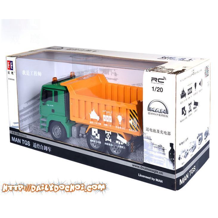 CT9A xe ben điều khiển từ xa cỡ lớn tỉ lệ 1:20