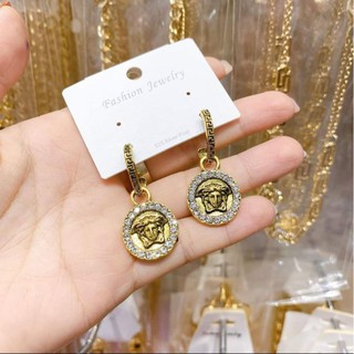 BÔNG TAI VERSACE VIỀN ĐÁ