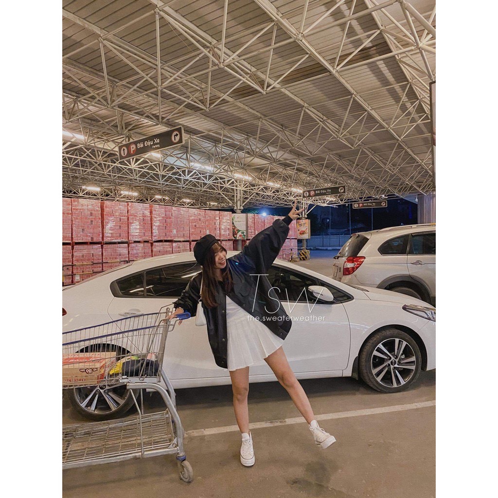 Chân Váy Xòe Xếp Ly Tennis Skirt Vải Cotton Dầy Dặn | BigBuy360 - bigbuy360.vn