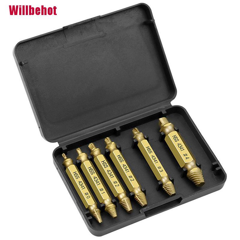 Bộ 6 Dụng Cụ Tháo Ốc Vít Hư Hỏng Chất Lượng Cao