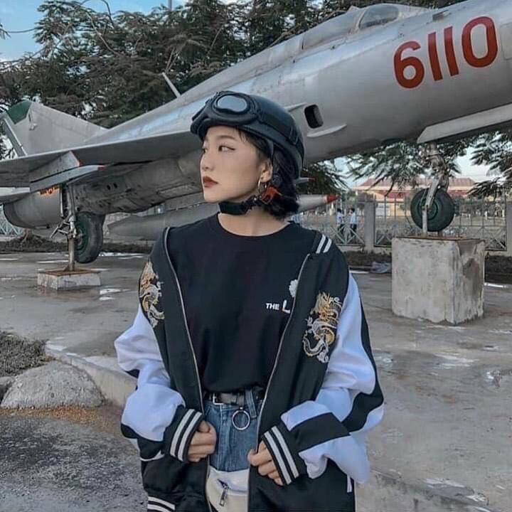 [Có ảnh thật] Áo khoác bomber unisex 2 lớp thêu hình rồng | BigBuy360 - bigbuy360.vn