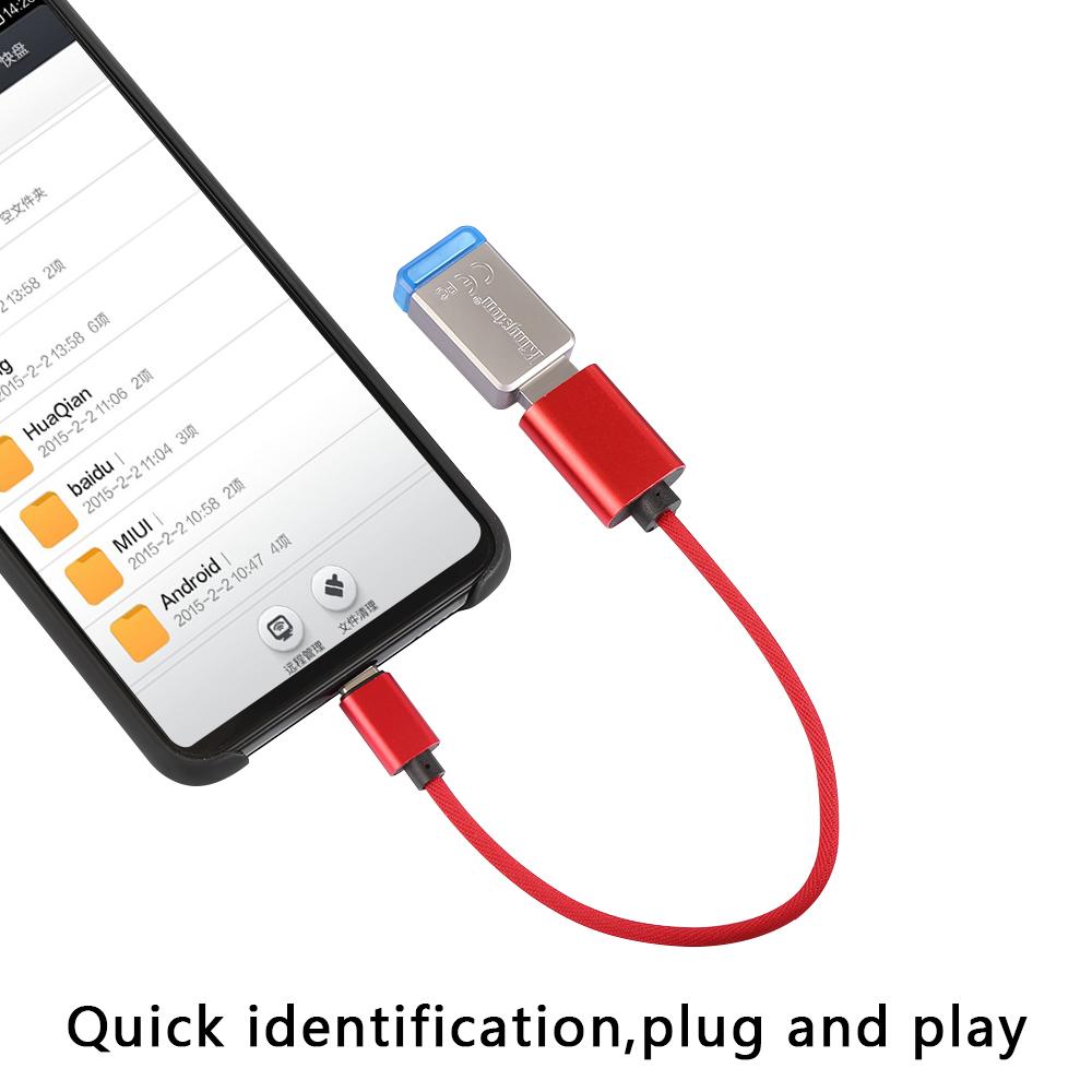 Dây cáp chuyển đổi USB type C sang OTG