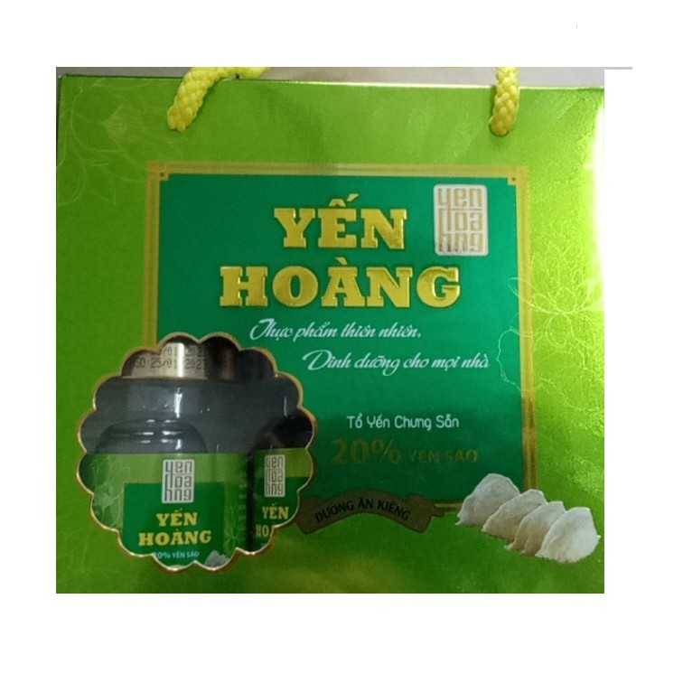 [Mã 267FMCGSALE giảm 8% đơn 500K] Hộp yến sào Hoàng 20% yến 6 lọ x 70ml | BigBuy360 - bigbuy360.vn