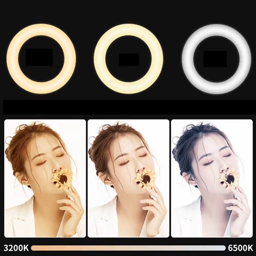 VIJIM CL05 - Đèn LED Trợ Sáng Livestream Dành Cho Laptop, Nhiệt Độ Màu 3200-6500K | Hàng Chính Hãng