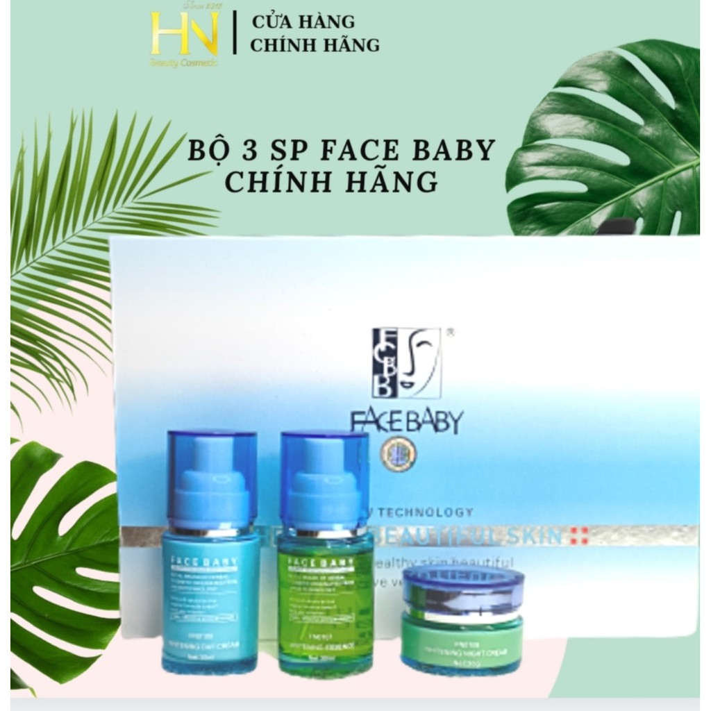 BỘ 3 FACE BABY GIẢM THÂM NÁM( CHÍNH HÃNG)